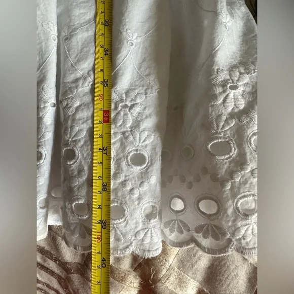 Kate Spade White Floral Eyelet Dress - Picture 15 of 15